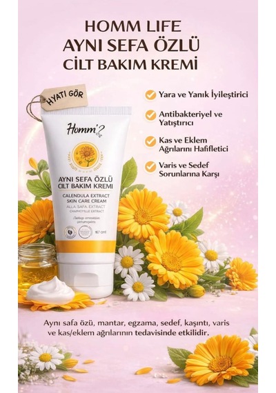 Homm Life Aynı Sefa Kremi E Vitaminli