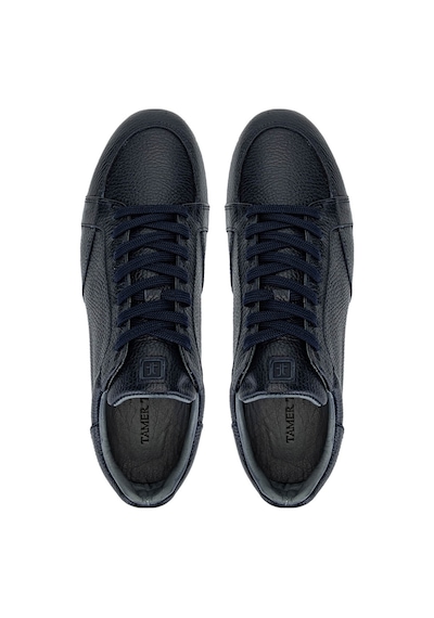 Tamer Tanca Erkek Hakiki Deri Lacivert Sneakers & Spor Ayakkabı 04 3522 Erk Ayk Sk24-25 Lacı Fltr Lacivert