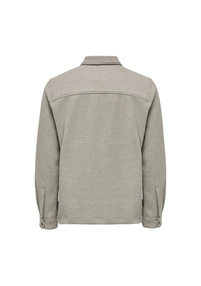 Only & Sons Erkek Yakalı Ve Fermuarlı Ceket - 22026312 001