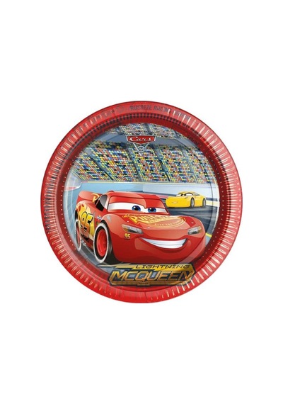 Cars 3 Tabak. 23 CM - 8 Adet