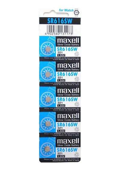 Maxell Sr 616sw 321 10lu Paket Pil