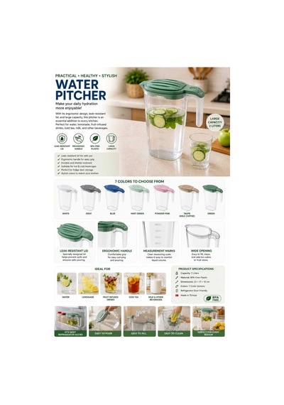 İrmak Model Plastik Sürahi Ba 303