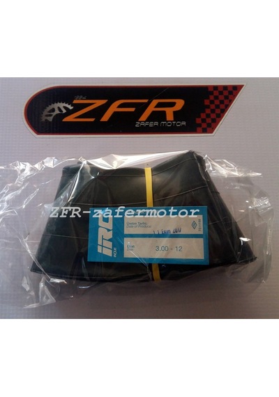 Irc 3.00-12 90/90-12 Scooter İç Lastik Eğri Sibop