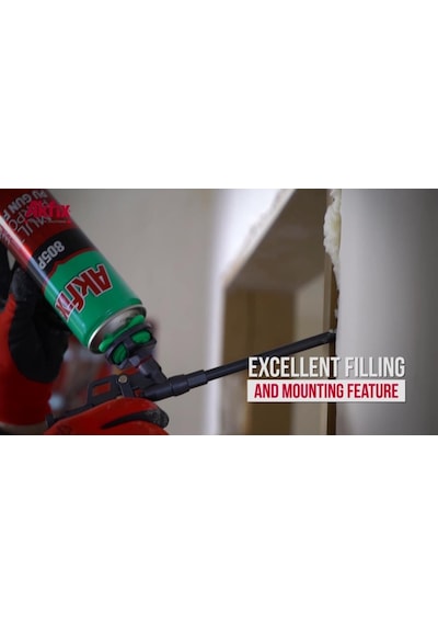 Akfix 805P Çok Amaçlı Profesyonel Pu Köpük Tabancalı 750 ML