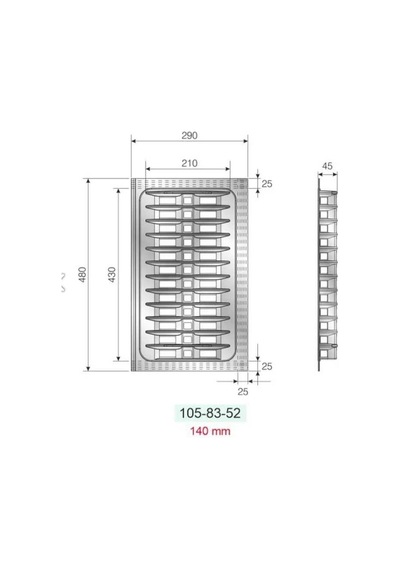 Mesan Traybond Beyaz Tabaklık 290mm 105-83-52-302 Çok Renkli