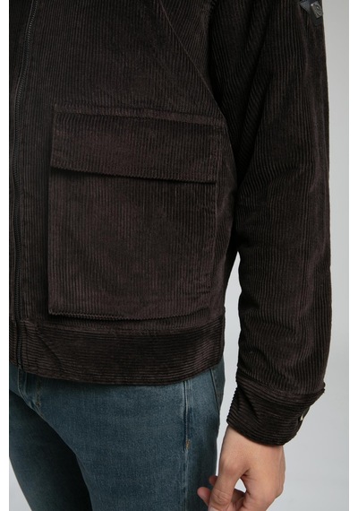 Lee Cooper Lonroy Erkek Kadife Ceket Kahverengi-21112 Kahverengi