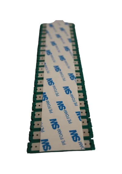 1,2 Watt 3lü Lensli Yeşil Led Modül 2835 Reklamcı Modül 10 Adet