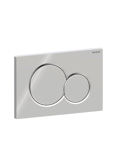 Sigma01 Tetikleme Plakası, Krom Kaplı Plastikten Yüksek Kaliteli Basma Plakası, 2 Miktarlı Yıka