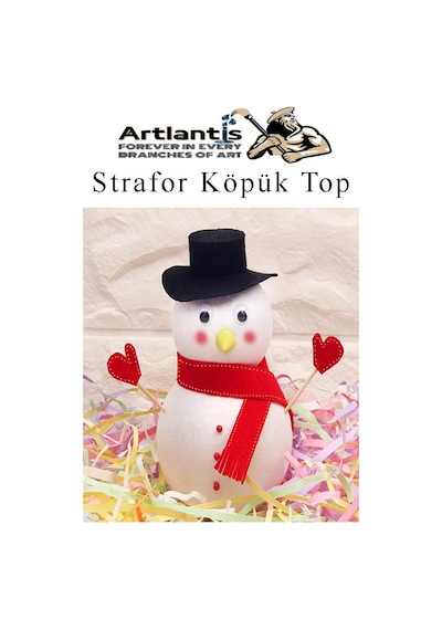 Strafor Köpük Top 5 Cm 5 Adet Köpük Top Küre Toplar Yuvarlak Strafor Köpük Top Okul Deney Hobi Sanat
