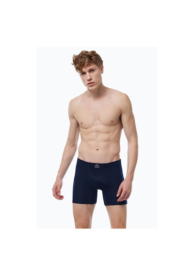 Malabadi Erkek Karışık Renk 4 Lü Premium Collection Modal Uzun Boxer 4m250 Siyah-gri-füme-lacivert