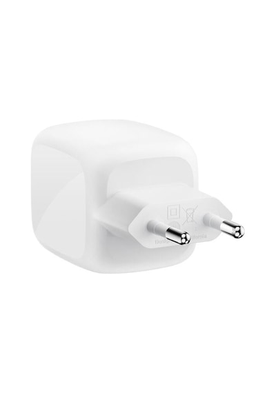 Belkin Wch020kq2mwh-b6 Boostcharge Pro 2-port Usb-c Gan 67w Şarj Adaptörü + Usb-c Kablosu Beyaz