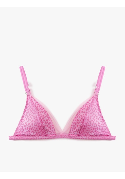 Koton Tül Detaylı Leopar Desenli Bralet Sütyen Pembe Desenli 5slk10054mk Pembe Desenli Pembe Koton Tül Detaylı Leopar Desenli Bralet Sütyen Pembe Desenli 5slk10054mk Pembe Desenli Pembe