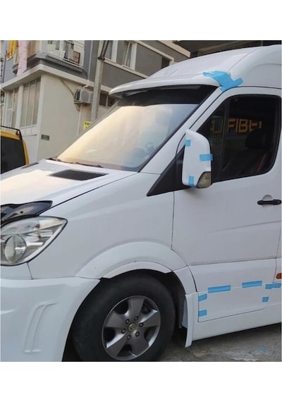 Mercedes Sprinter Piano Black Batman Ayna Kapağı