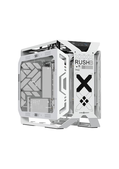 Hyper Rocket X-era Print Stream M-atx Rgb Open Frame Gaming Oyuncu Kasası