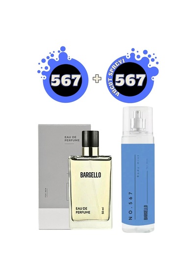 567 Fresh Erkek Parfüm 50ml Edp + No:567 Fresh Vücut Spreyi 210ml