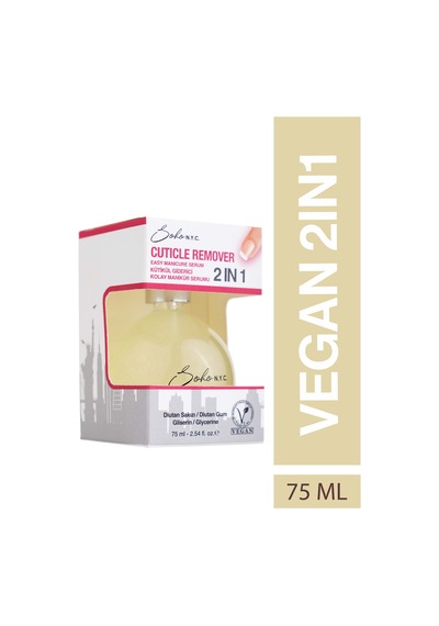 Soho N.Y.C. Tırnak Eti Çıkarıcı Cuticle Remover Kolay Manikür Serumu 75 ML