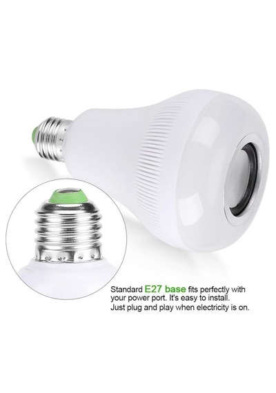 Kumandalı Bluetooth Hoparlör Ampul Ld-37 5332