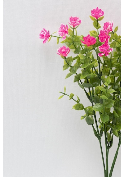 Yapay Çiçekçiniz Lila Renkli Dekor Yapay Yeşillik Demeti pembe