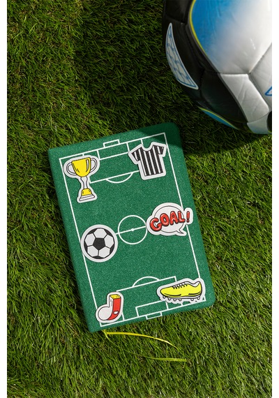 Studi Pelüş ve Eğlenceli Defter - Futbol Figürlü