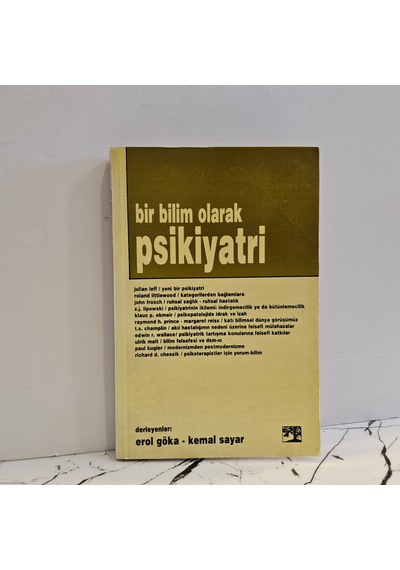 Bir Bilim Olarak Psikiyatri