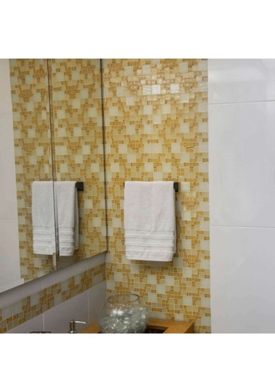 Mavitrend Siyah Havlu Tutacağı Metal Havlu Askısı Mutfak Banyo Havluluk Metal Havluluk Siyah