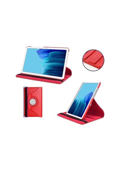 Samsung Galaxy Tab A 2019 Sm-t290 360 Dönerli Tablet Kılıfı 3lü Set Arka Kapak