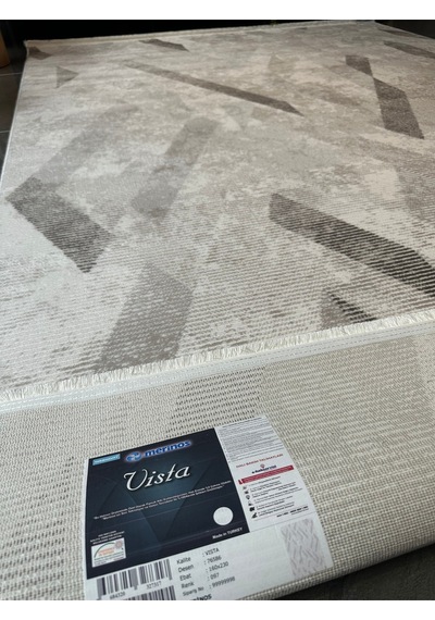 Vista Halı Salon, Oturma, Yatak Odası Halısı Desen Kodu 76586-097 Bej
