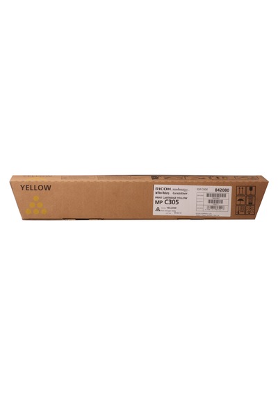 Ricoh Mp C305 Yellow Sarı  Fotokopi Toneri Mp C305sp-305spf 4.000 Sayfa