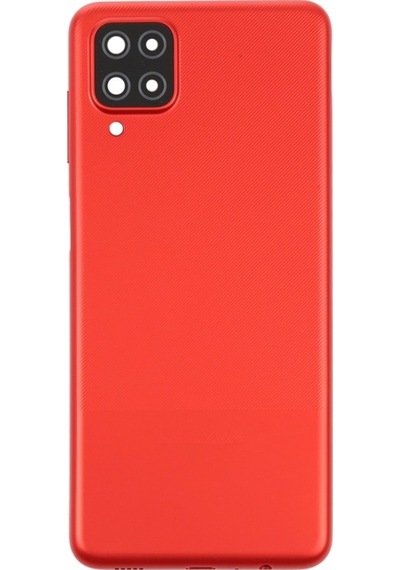 Cbtx Samsung Uyumlu Galaxy A12 Pil Arka Kapağı Kırmızı