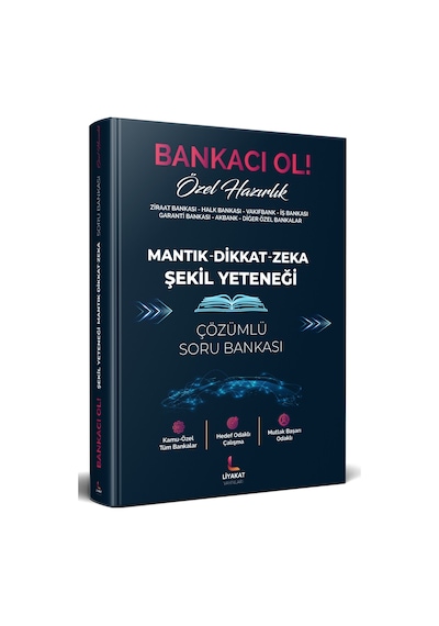 Bankacı Ol - Şekil Yeteneği, Mantık, Dikkat, Zeka Çözümlü Soru Ba