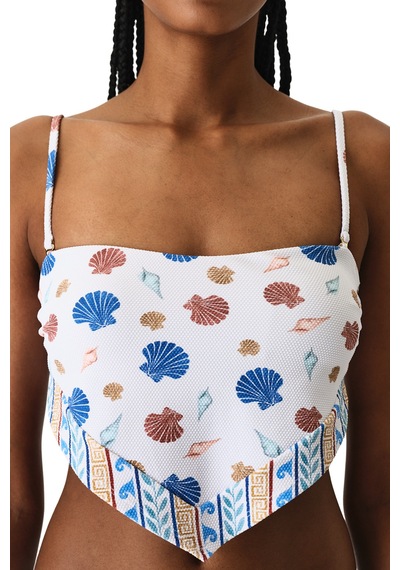 Penti Santoini Scarf Bikini Üstü Çok Renkli