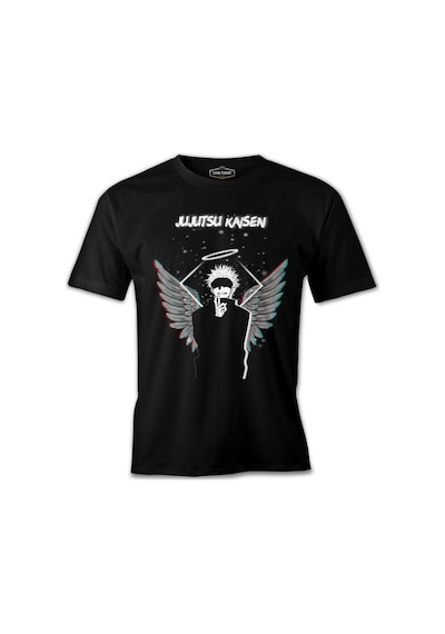 Jujutsu Kaisen - Kanat Siyah Erkek Tshirt