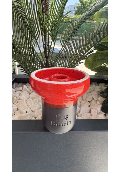 Taş Bowls Nargile Lülesi Phunnel / Kırmızı