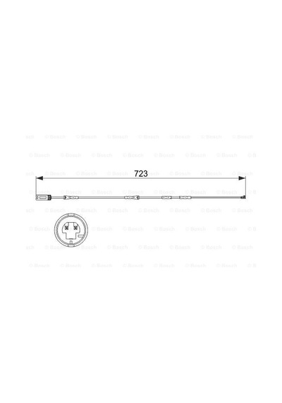 Bmw 3 E90 320d 2.0 2010-2011 Bosch Ön Balata Fişi