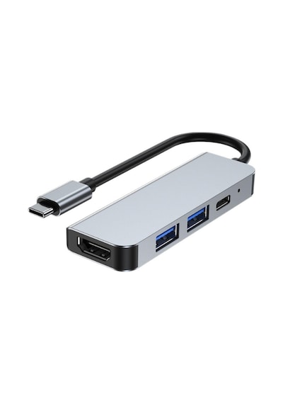 4 İn 1 Type-c To Hdmi 4k Usb 3.0 Dönüştürücü Adaptör