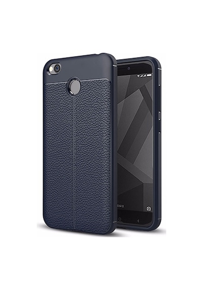 Zore Red Mi 4x İle Uyumlu Niss Silikon Kılıf Lacivert