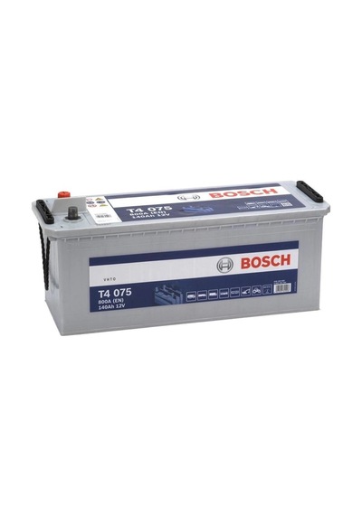 0092t40750 - T4 140 Ah Tırnaksız Tam Kapalı - 800m. Akım A En / 140ah - Bosch