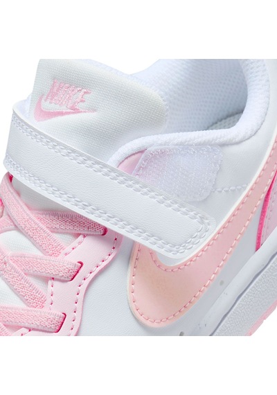 Nike Court Borough Low Recraft Ps Beyaz & Pembe Çocuk Sneaker & Günlük Spor Ayakkabı