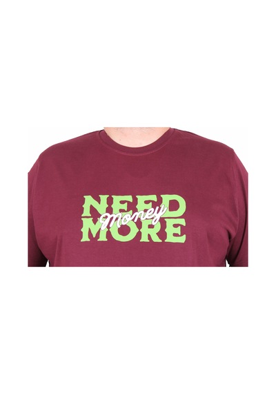 Moc Grande Mocgrande Erkek Büyük Beden Sıfır Yaka Tişört Need More 25139 Murdum Murdum Mürdüm Moc Grande Mocgrande Erkek Büyük Beden Sıfır Yaka Tişört Need More 25139 Murdum Murdum Mürdüm