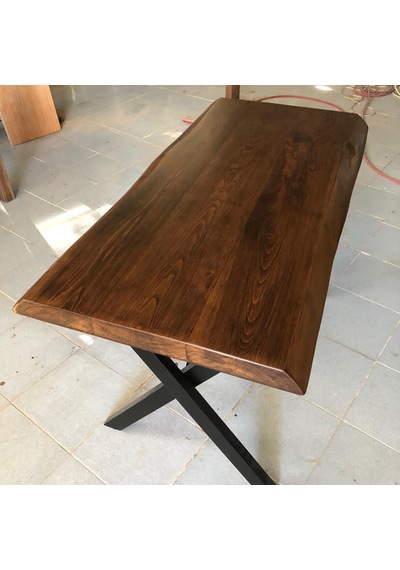 Bintaşmobilya Kütük Ağaç Masa-120X70.Cm