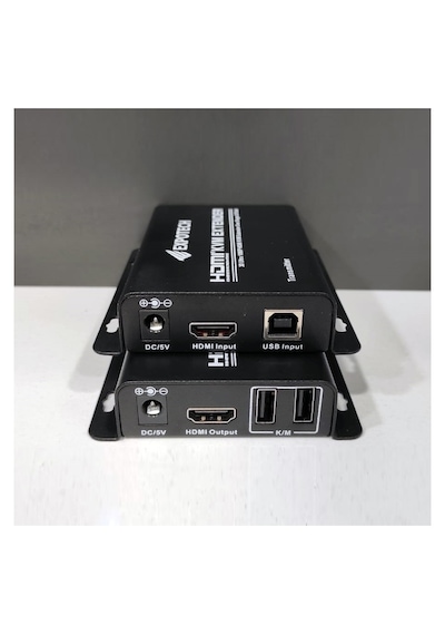 Expotech Ex-hdmı60kvm Hdmı Ve Usb Verisini Cat6 Kablo Üzerinden Taşıyan Extender 60 Metre