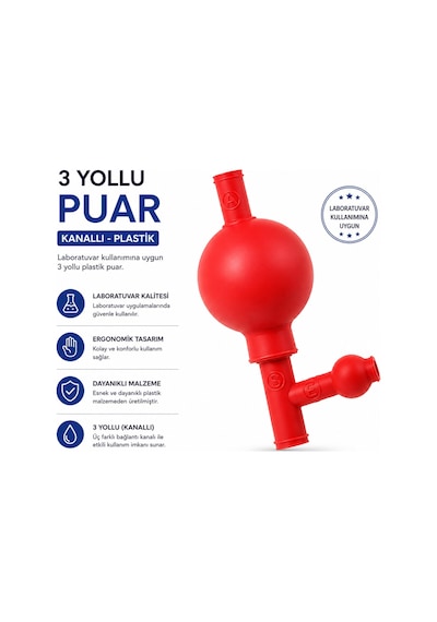 3 Yollu Kanallı Puar Plastik
