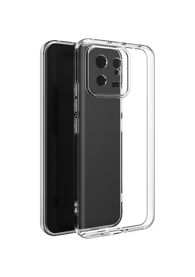 Xiaomi Mi 13 Kapak Kamera Korumalı Süper Silikon Şeffaf Kılıf
