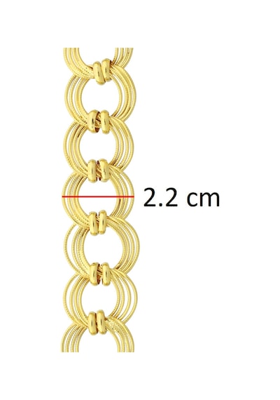 22 Ayar Altın Samanyolu Bileklik Sarı 27942429