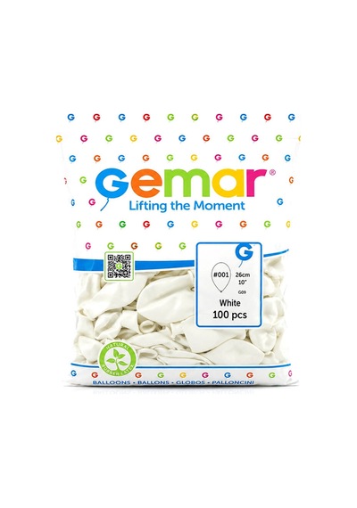 İç Mekan - Beyaz Balon 10 Inc - 26cm - 100pcs Bx40 Diğer