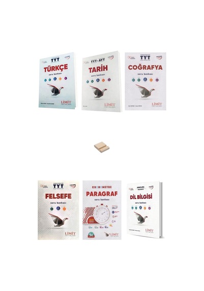 Limit Tyt Türkçe Tarih Coğrafya Felsefe Paragraf Ve Dil Bilgisi Soru Bankası 6lı Set +telefon Standı