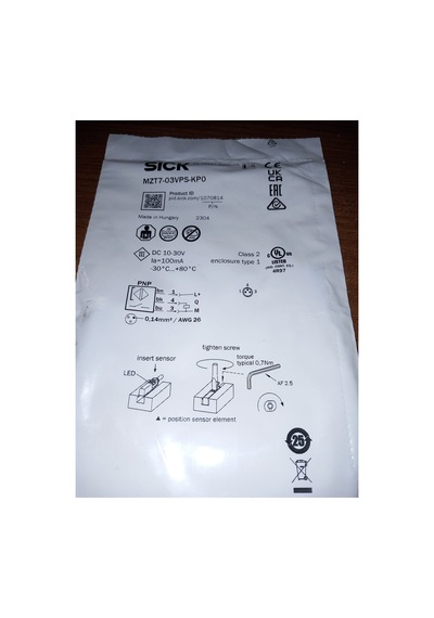 Mzt7 03vps Kpo Pnömatik Piston Sensörü