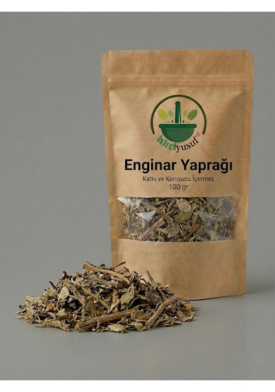 Enginar Yaprağı Kurutulmuş Bitki Çayı 100 G Doğal