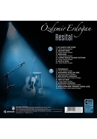 Özdemir Erdoğan - Resital Plak