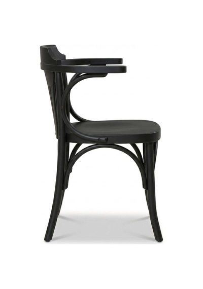 Thonet Klasik Ahşap Sandalye Siyah